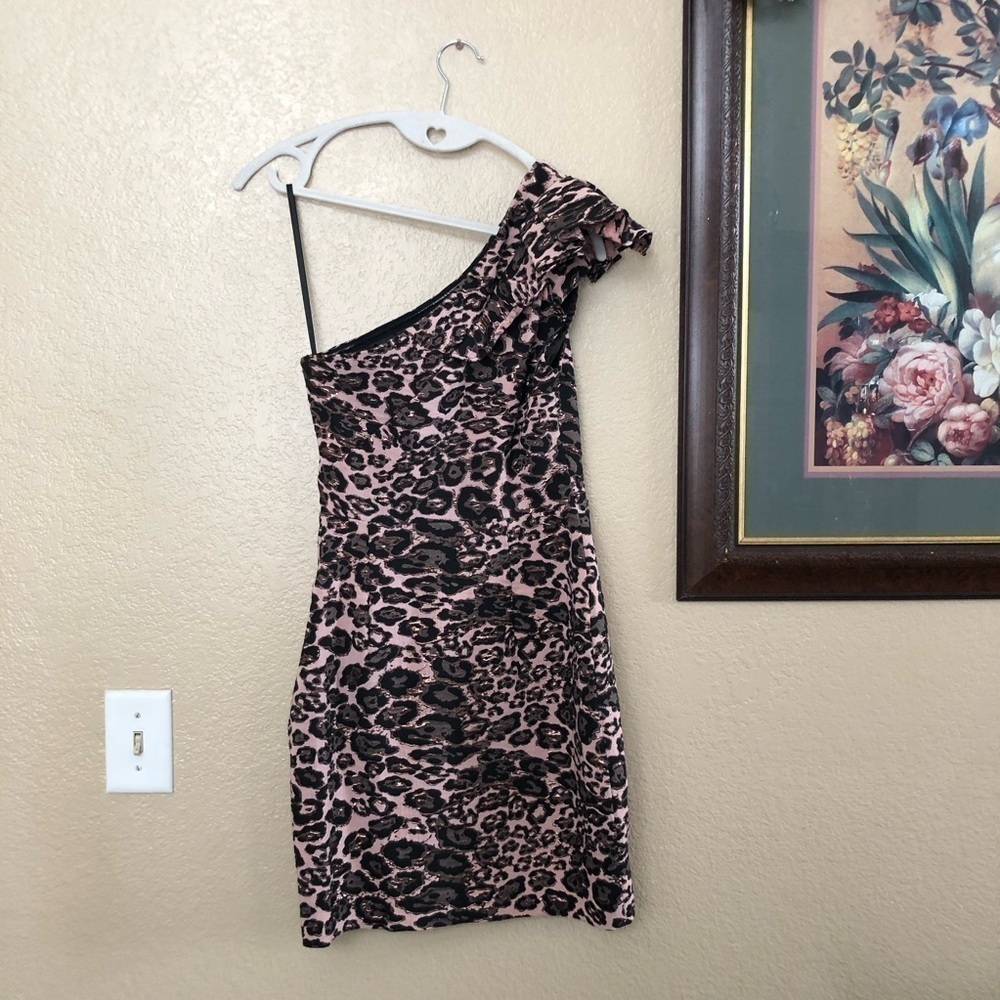 Parker Black Jojo Dress Size 2 - Picture 4 of 6